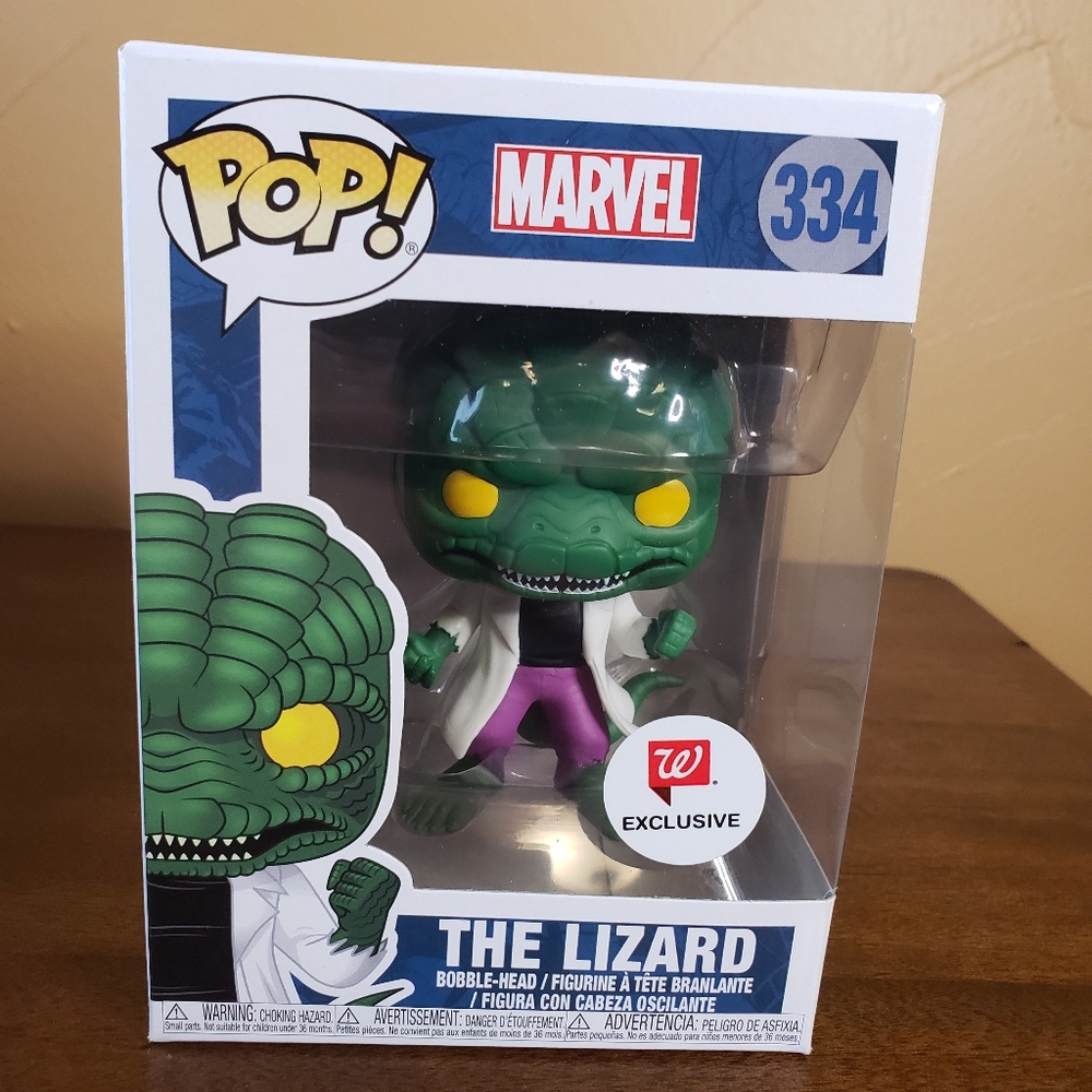 NIB Collectible Funko POP! Marvel 334 The Lizard Walgreens Exclusive